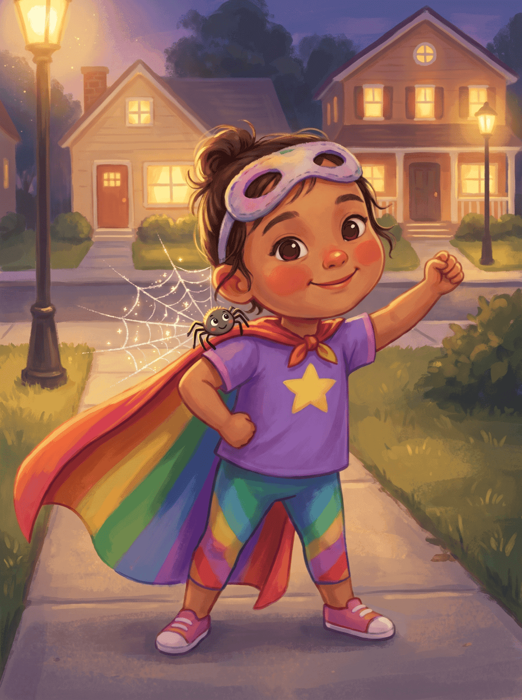 A story spread from KAIA's storybook